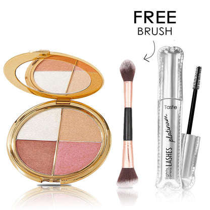 🇬🇧🌺 𝐄𝐲𝐞 & 𝐜𝐡𝐞𝐞𝐤 𝐩𝐚𝐥𝐞𝐭𝐭𝐞 - 𝐞𝐲𝐞𝐬𝐡𝐚𝐝𝐨𝐰 𝐚𝐧𝐝 𝐡𝐢𝐠𝐡𝐥𝐢𝐠𝐡𝐭𝐞𝐫 𝐦𝐚𝐤𝐞𝐮𝐩 (𝐰𝐢𝐭𝐡 𝐃𝐞𝐭𝐚𝐜𝐡𝐚𝐛𝐥𝐞 𝐁𝐫𝐮𝐬𝐡)