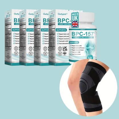 🇬🇧💧Ourlyard"® 𝐁𝐏𝐂-𝟏𝟓𝟕 𝐉𝐨𝐢𝐧𝐭 𝐇𝐞𝐚𝐥𝐢𝐧𝐠 Capsules, 1000MG, Non-GMO, Gluten-Free, 60 Capsules🦴Treats Arthritis, Neuropathy, Rheumatism, Sports Injuries & More🏆