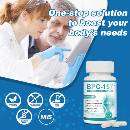 🇬🇧💧Ourlyard"® 𝐁𝐏𝐂-𝟏𝟓𝟕 𝐉𝐨𝐢𝐧𝐭 𝐇𝐞𝐚𝐥𝐢𝐧𝐠 Capsules, 1000MG, Non-GMO, Gluten-Free, 60 Capsules🦴Treats Arthritis, Neuropathy, Rheumatism, Sports Injuries & More🏆